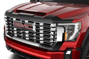 GMC Sierra 3500HD Hood Deflector - Husky Liners - Aeroskin - Smoke - 2024+